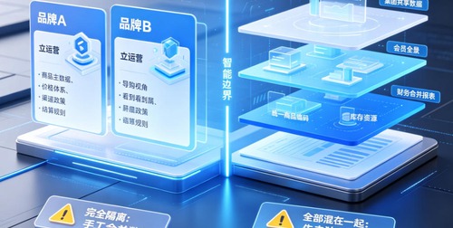 子品牌越多、管理越乱？一套ERP如何让每个品牌独立运营、集团又能统一看数据？
