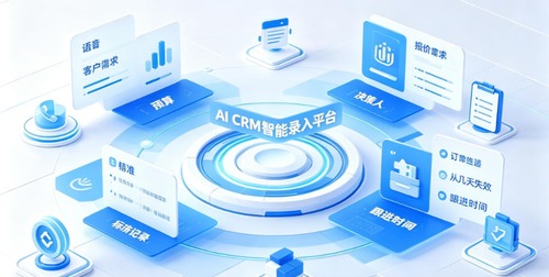 销售不愿意用CRM？AI CRM自动提取沟通信息，让CRM从“负担”变“助手”