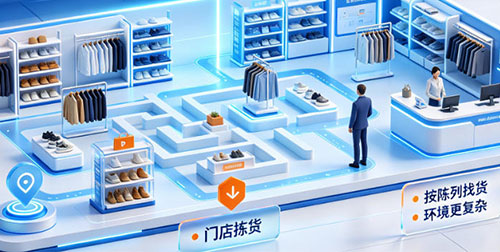 即时零售订单要求1小时送达，多件商品分散在门店不同区域，ERP系统怎么规划最优拣货路径？