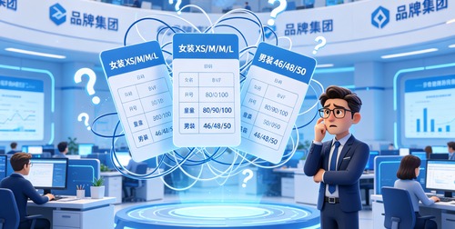 女装用XS/S/M/L，童装用80/90/100，男装用46/48/50——多品牌集团的ERP，怎么统一又不乱？