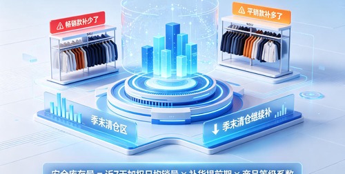 上了智能补货系统反而比手工还乱？动态安全库存三个变量，调错一个补货建议就“跑偏”