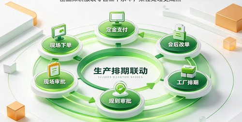 服装订货会现场下单、会后减单，哪个ERP能柔性处理不让订单崩盘？